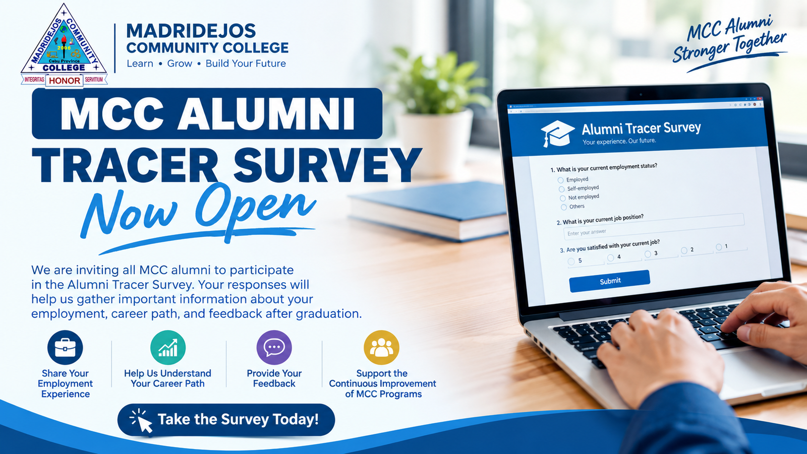 MCC Alumni Tracer Survey Now Open